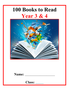 100 Books to Read Year 3 & 4.Pdf