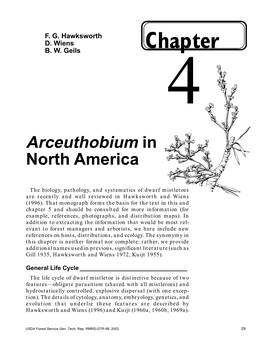 Chapter Arceuthobium in North America FG