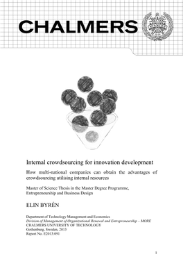 Internal Crowdsourcing for Innovation Development