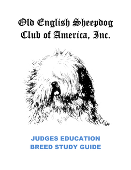Old English Sheepdog Club of America, Inc
