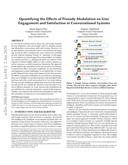 Quantifying the Effects of Prosody Modulation on User Engagement