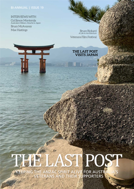 Issue 19 the Last Post Visits Japan