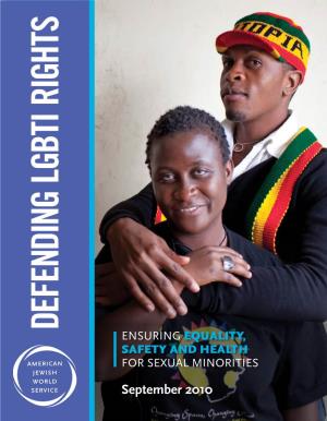 Ajws Grantmaking Strategies in Support of Lgbti Rights