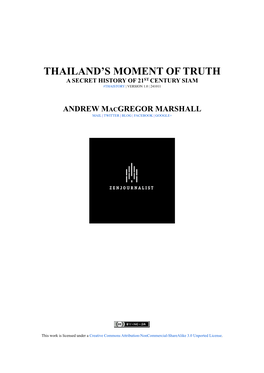 Thailand's Moment of Truth — Royal Succession After the King Passes Away.” - U.S