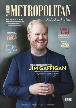 Jim Gaffigan Show Coming to Madrid in July