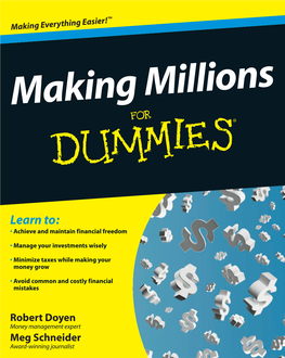 Making Millions for Dummies.Pdf