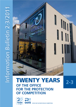 Download Twenty Years of the Office for the Protection of Competition