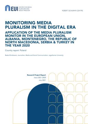 Monitoring Media Pluralism in the Digital