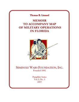 Memoir to Accompany Map of Military Operations in Florida