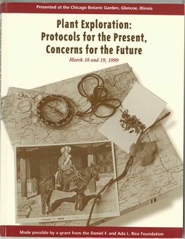 Protocols for the Present, ~ '" Ø ~ .' (Oncerns for the Future March 18 and 19, 1999