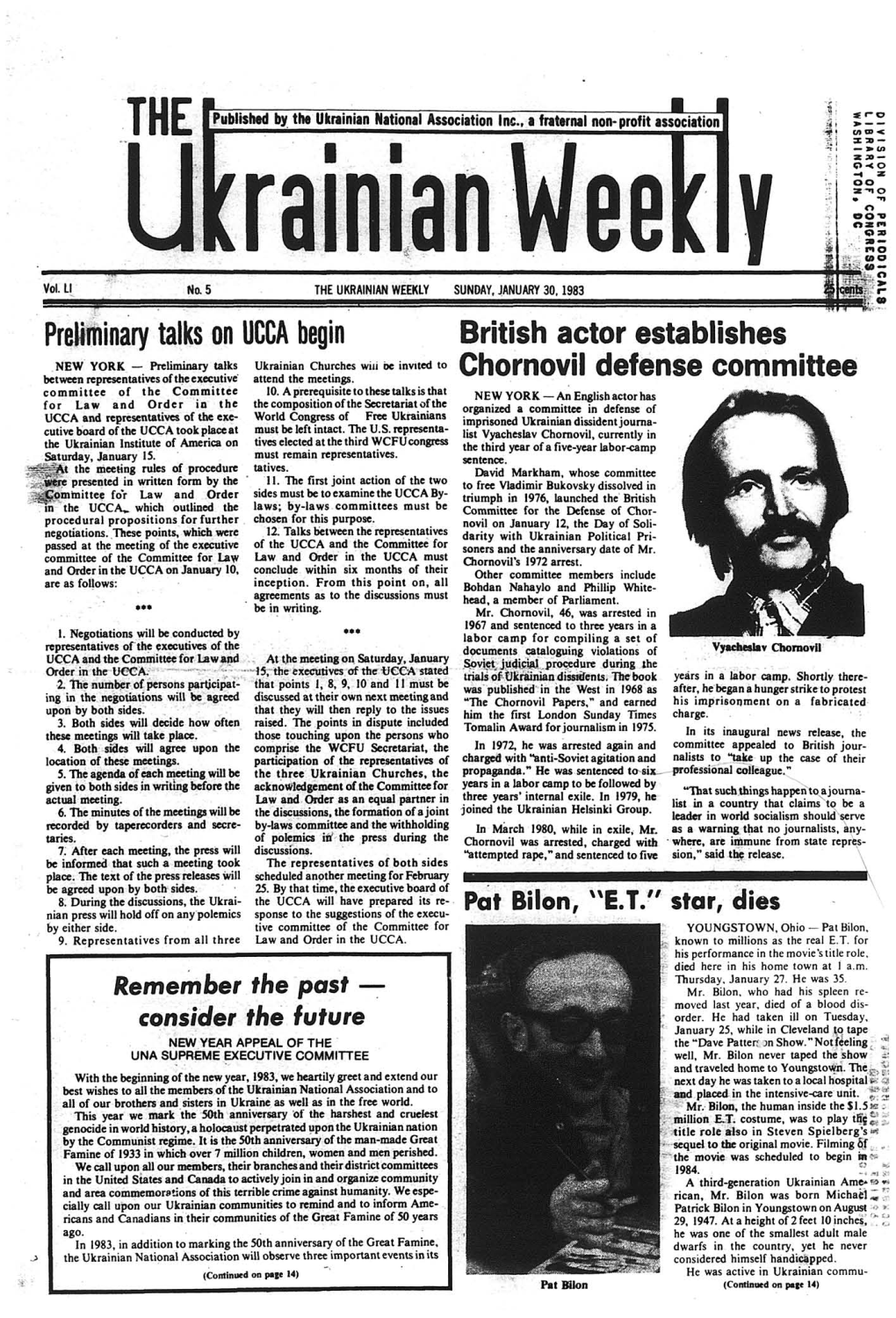 The Ukrainian Weekly 1983, No.5