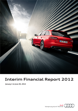Interim Financial Report 2012