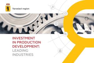 Investment in Production Development: Leading Industries