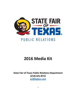 2016 Media Kit