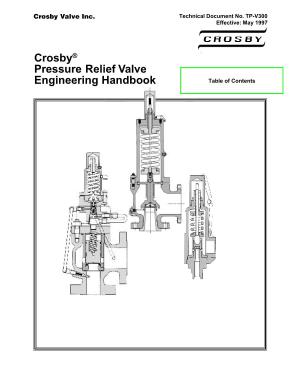 Crosby Pressure Relief Valve Engineering Handbook