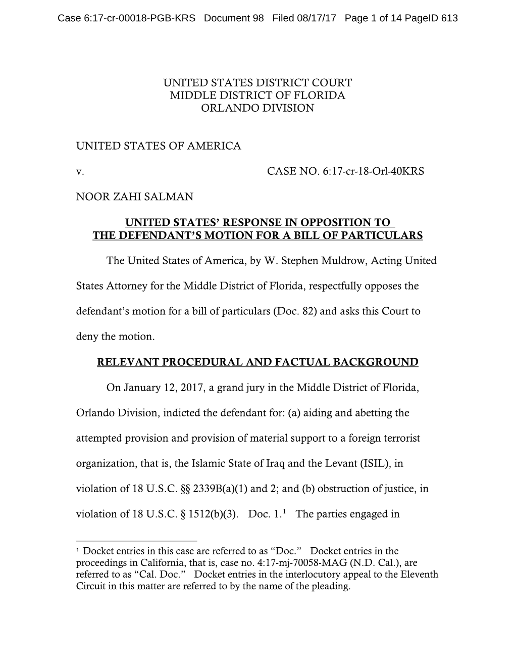 north carolina bill of particulars defendant