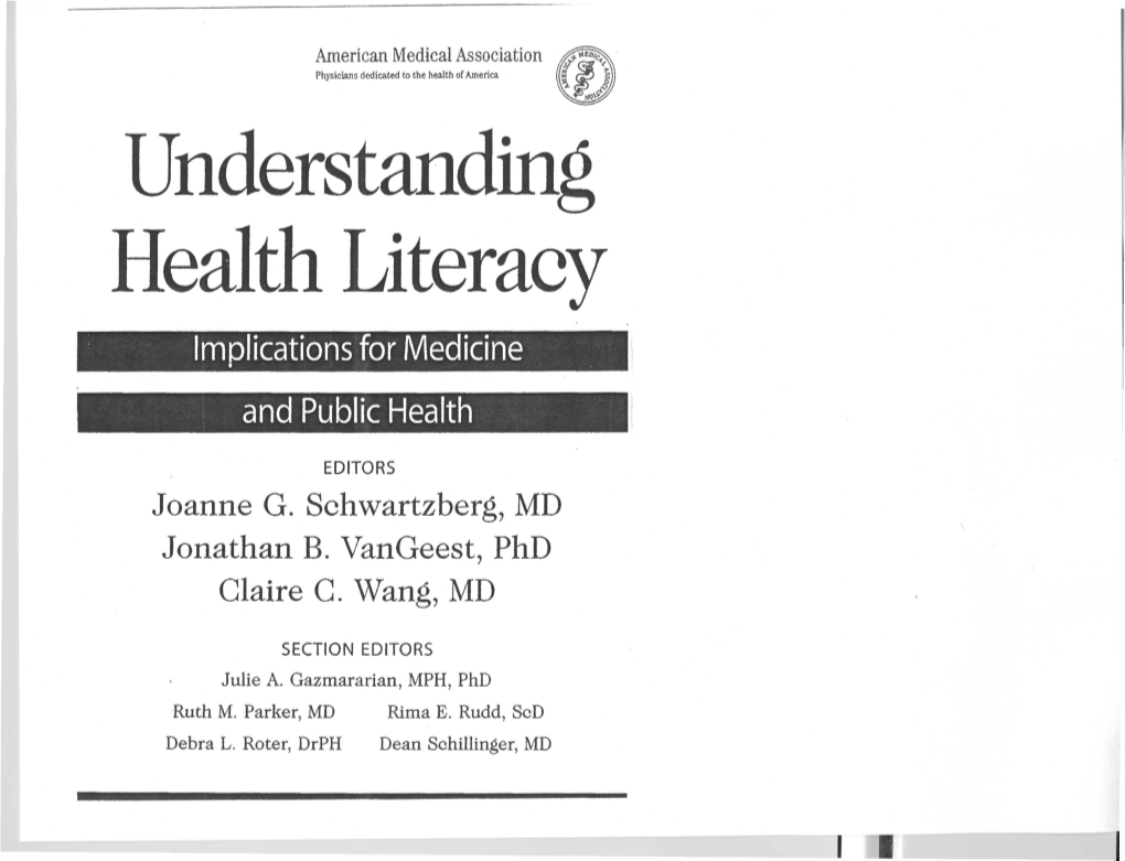 Understanding Health Literacy