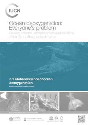 2.1 Global Evidence of Ocean Deoxygenation Lothar Stramma and Sunke Schmidtko