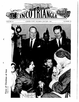 Copper Cliff, Ontario, January, 1969 Number 10 Inco Triangle January, 1969