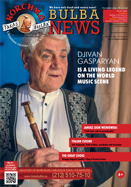 Djivan Gasparyan Is a Living Legend on the World Music Scene