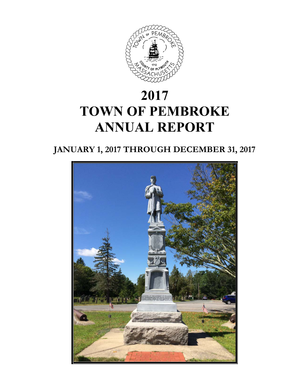 2017 Town of Pembroke Annual Report