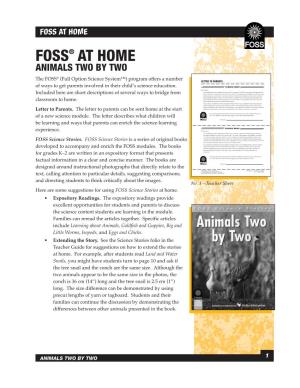FOSS® at Home Animals Two by Two