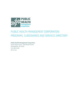 PHMC Directory__FINAL.Pdf