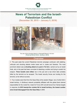 News of Terrorism and the Israeli-Palestinian Conflict