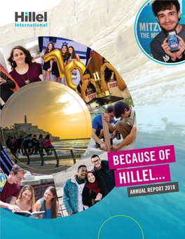 Hillel International Hillel International Board of Directors Board of Governors BECAUSE of HILLEL: in THEIR WORDS “I’M QUEER and I’M JEWISH