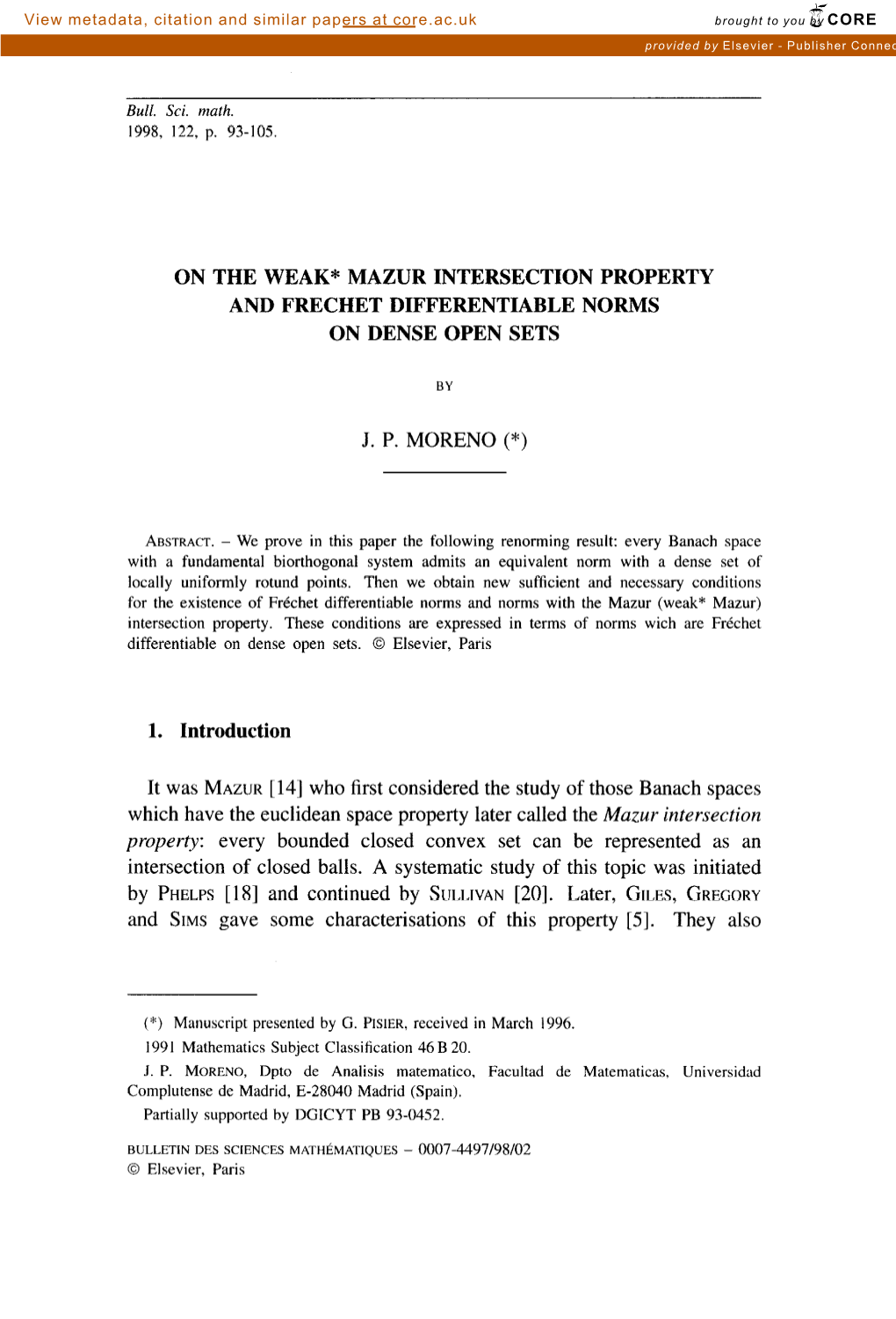 On the Weak* Mazur Intersection Property and Frechet Differentiable Norms on Dense Open Sets