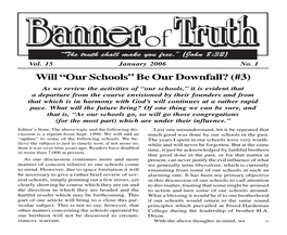 Will “Our Schools” Be Our Downfall? (#3) War Is Advancing