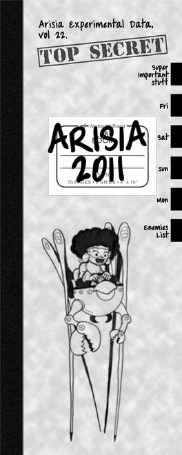 Arisia 2010 Pocket Program