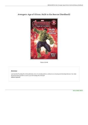 Find Kindle # Avengers: Age of Ultron: Hulk to the Rescue