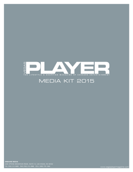 Media Kit 2015