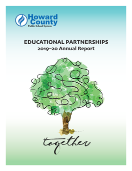Educational Partnerships 2019-20 Annual Report