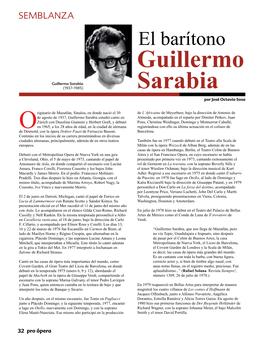El Barítono Guillermo Sarabia, Quien Con Orgullo Su Mamá, Que Estaba Detrás De Nosotros: De Encarna Al Holandés Vanderdecken En Una Forma Sinaloa