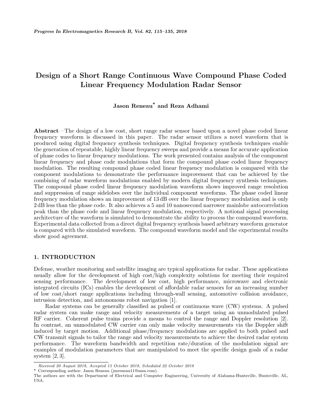 design-of-a-short-range-continuous-wave-compound-phase-coded-linear