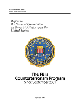 The FBI's Counterterrorism Program