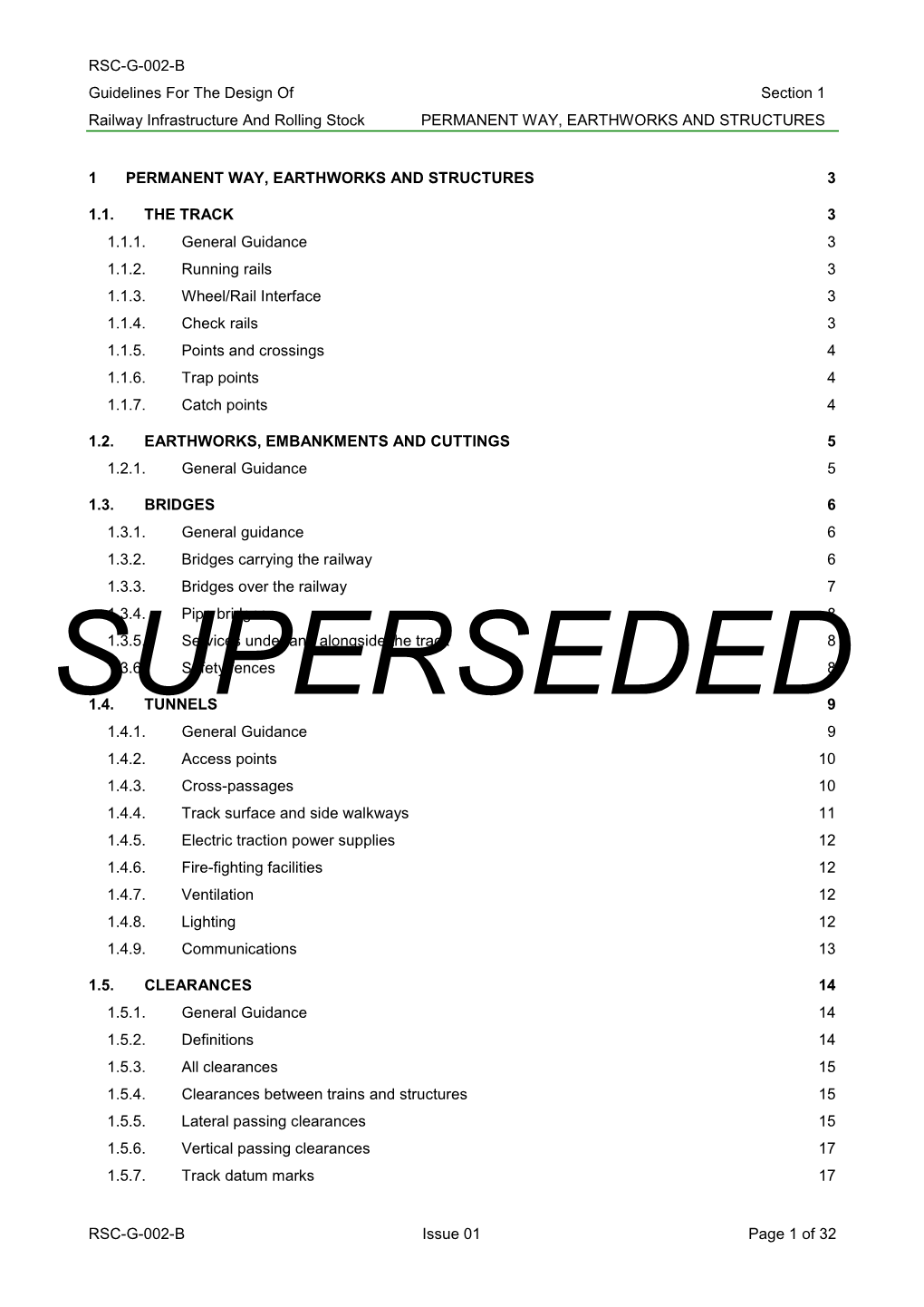 RSC-G-002-B Guidelines For The Design Of Section 1 Railway ...
