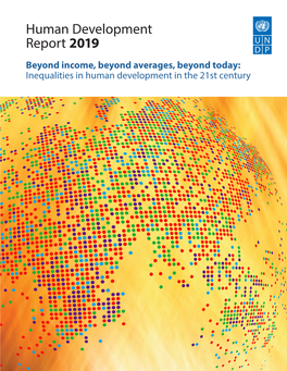 Human Development Report 2019