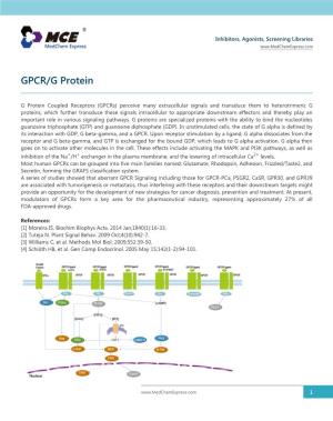 GPCR/G Protein