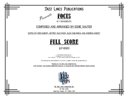 Focus Full Score