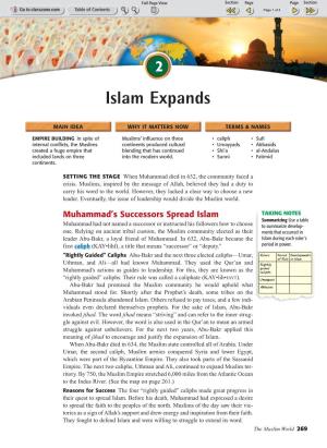 Islam Expands