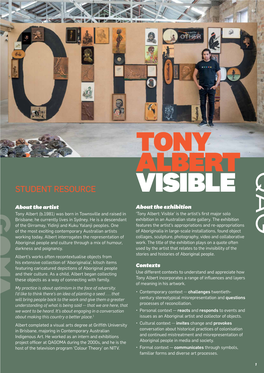 Tony Albert: Visible Student Resource