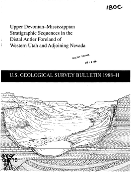 Upper Devonian-Mississippian Stratigraphic Sequences in the Distal Antler Foreland of Western Utah and Adjoining Nevada