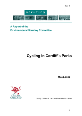 Cycling in Cardiff's Parks