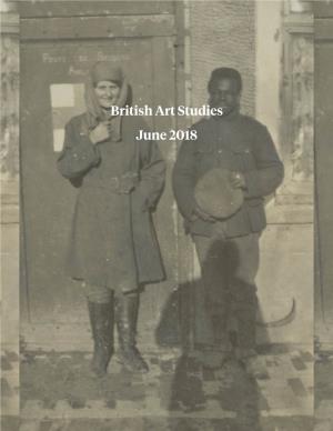 British Art Studies June 2018 British Art Studies Issue 8, Published 8 June 2018
