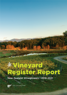 Vineyard Register Report 2018-2021