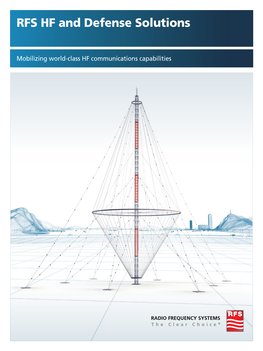 RFS HF and Defense Solutions