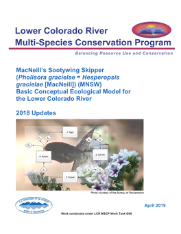 MNSW) Basic Conceptual Ecological Model for the Lower Colorado River